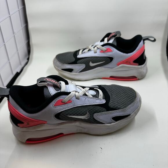 Nike Air Max Bolt Sneakers White Pink Grey โ Kids Size 13 โ Running, Play - Picture 6 of 8